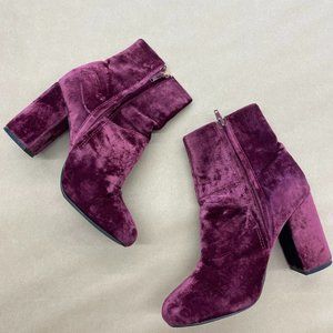 Velvet 90's Inspired Chunky Heel